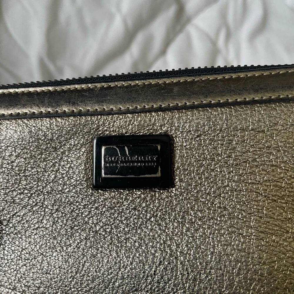Burberry Metallic Wallet - Picture 2 of 6